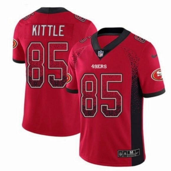 george kittle black jersey